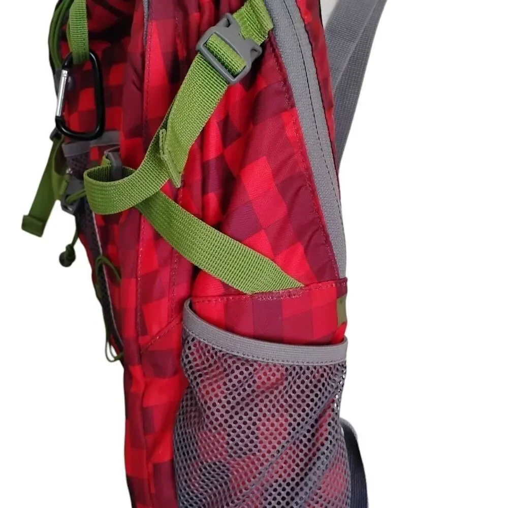 Lands End Kids Abstract Red Backpack
